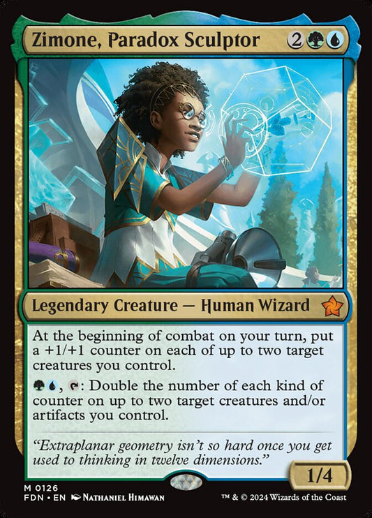 Zimone, Paradox Sculptor front