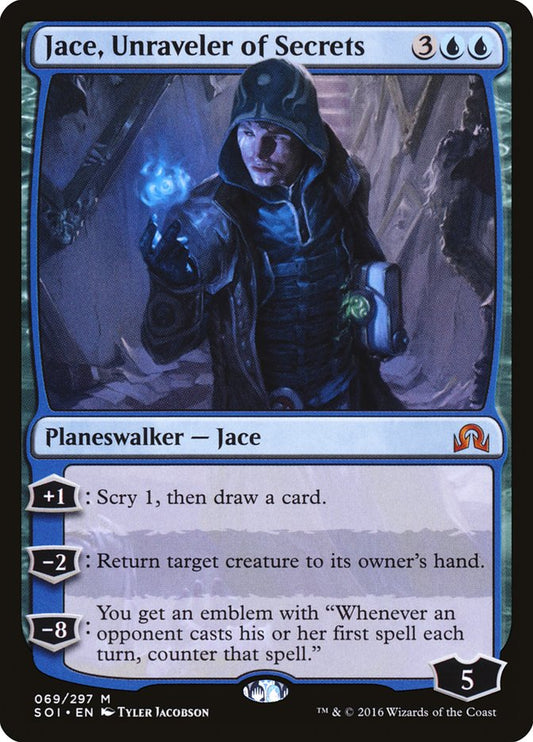 Jace, Unraveler of Secrets front
