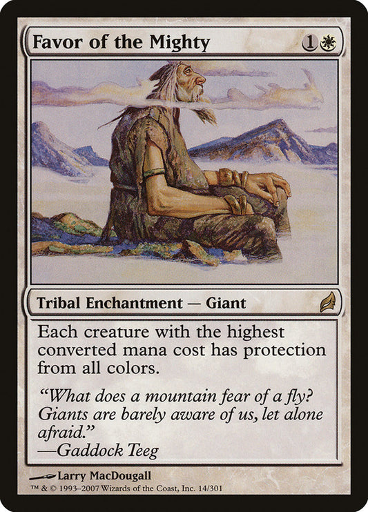 Favor of the Mighty front
