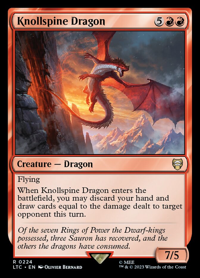 Knollspine Dragon front