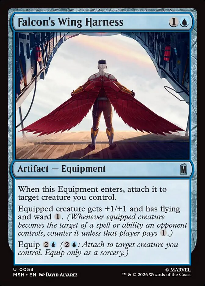Falcon's Wing Harness front