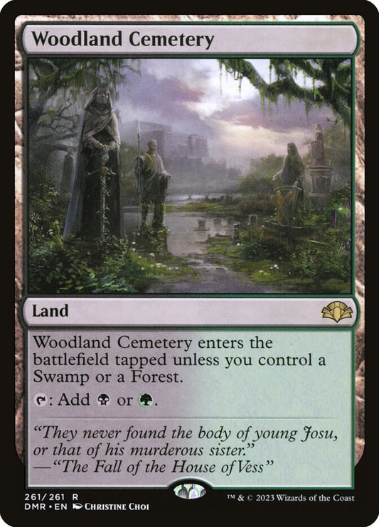 Woodland Cemetery front