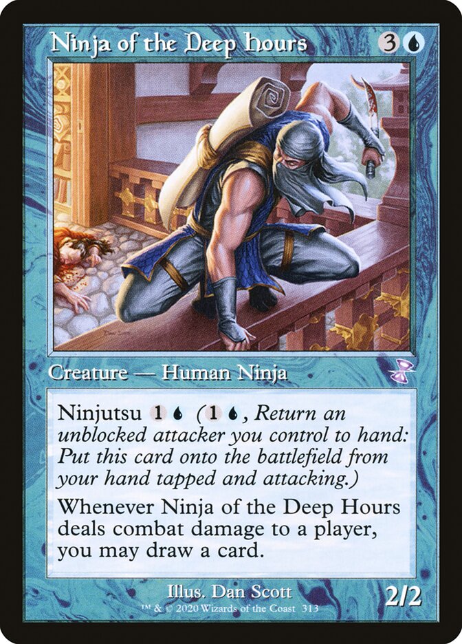 Ninja of the Deep Hours front