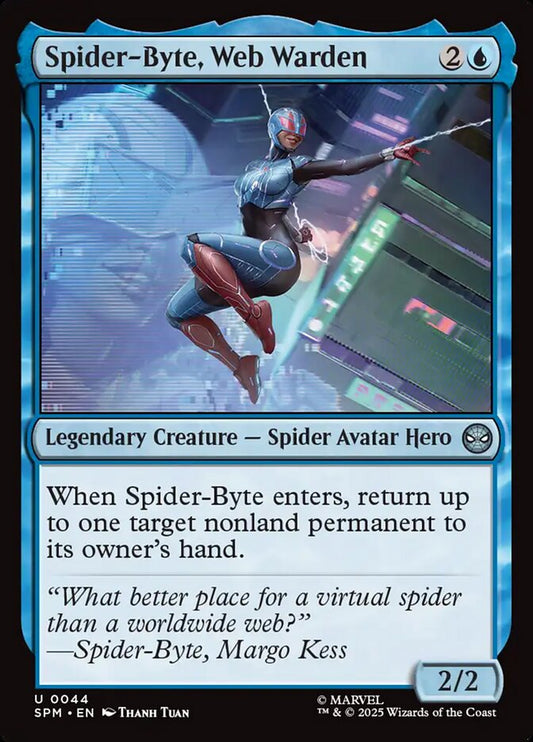 Spider-Byte, Web Warden front