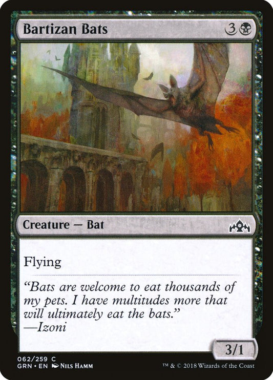Bartizan Bats front