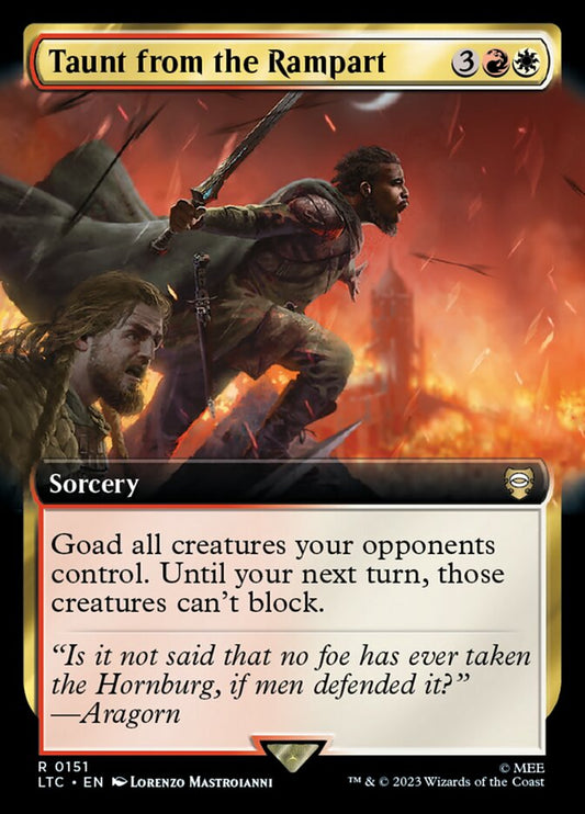Taunt from the Rampart front