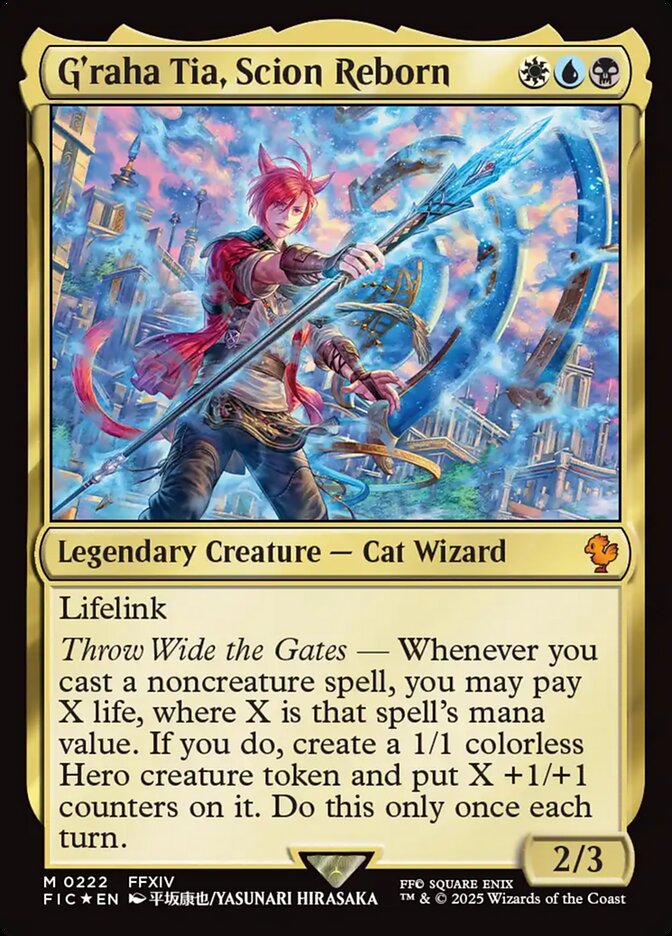 G'raha Tia, Scion Reborn front