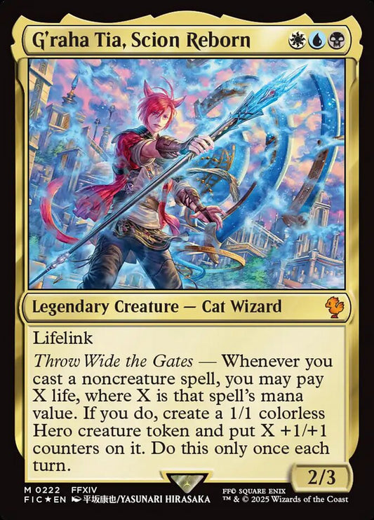 G'raha Tia, Scion Reborn front
