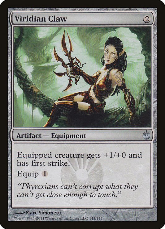 Viridian Claw front