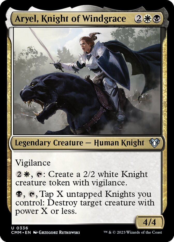 Aryel, Knight of Windgrace front