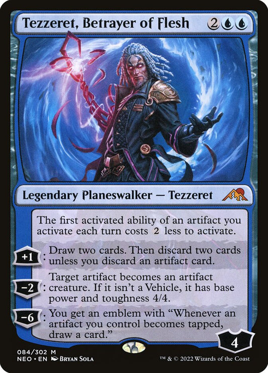Tezzeret, Betrayer of Flesh front