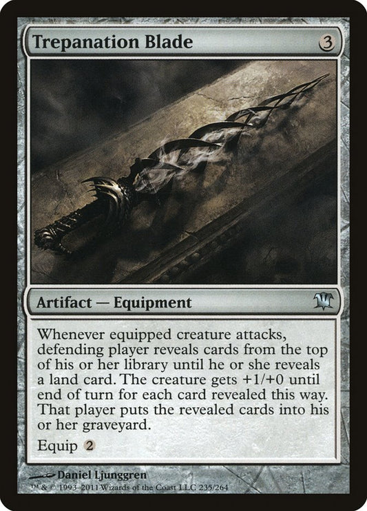 Trepanation Blade front