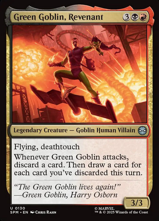 Green Goblin, Revenant front