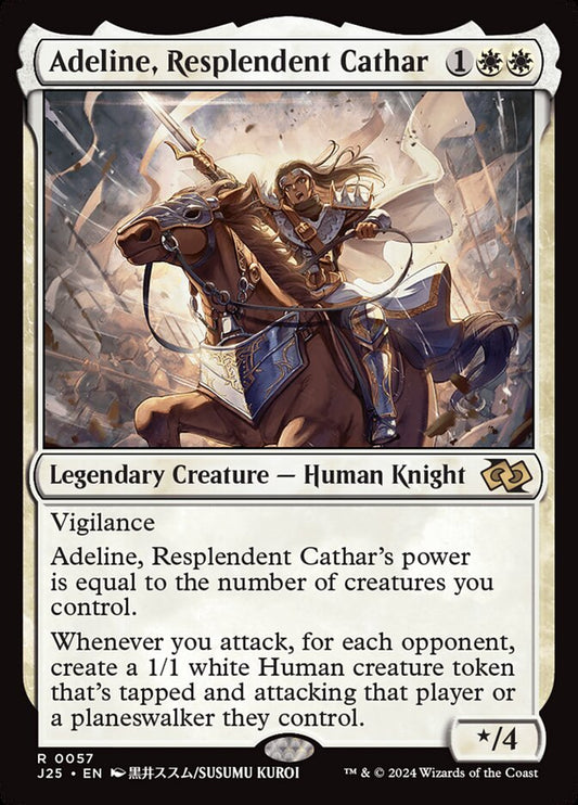 Adeline, Resplendent Cathar front