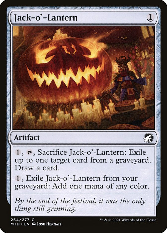 Jack-o'-Lantern front