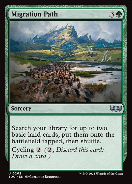 Migration Path front