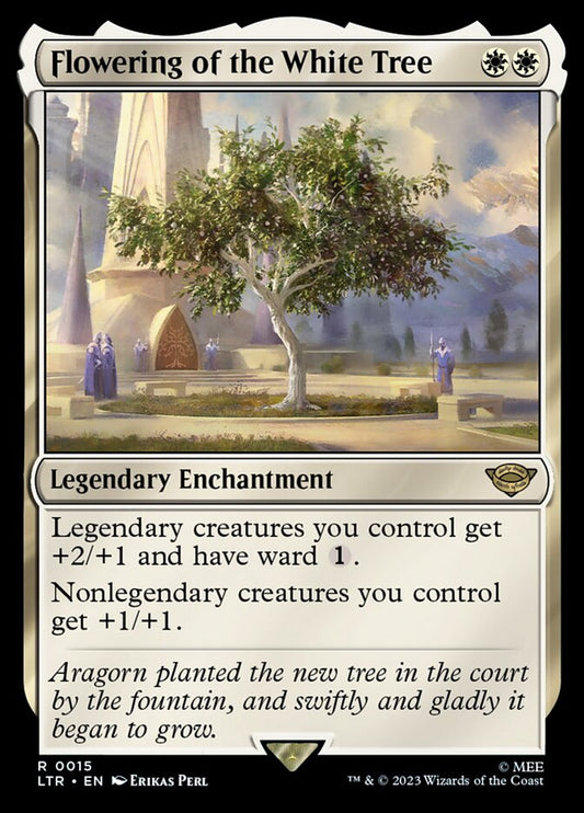 Flowering of the White Tree front