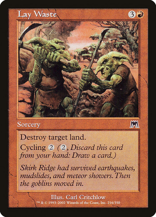 Lay Waste front