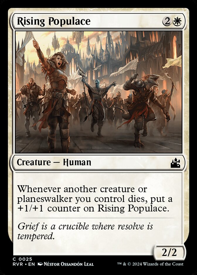 Rising Populace front