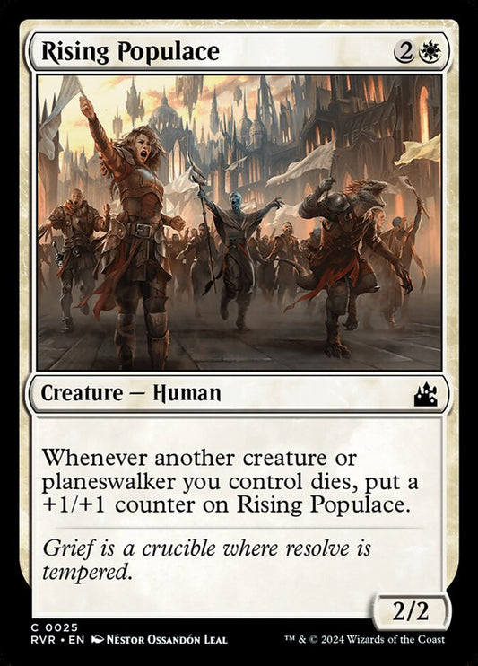 Rising Populace front