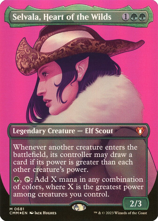 Selvala, Heart of the Wilds front