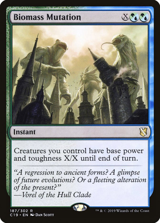 Biomass Mutation front