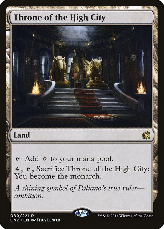 Throne of the High City front