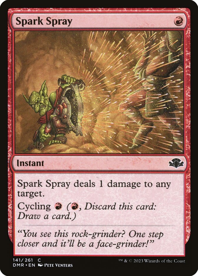 Spark Spray front