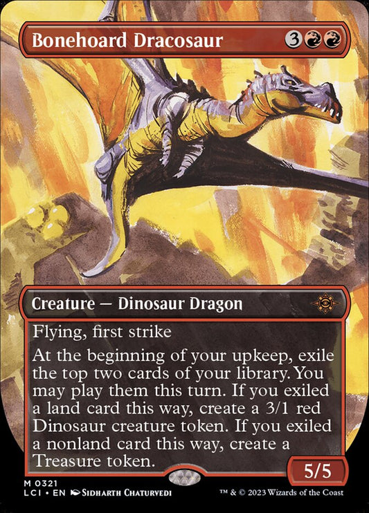 Bonehoard Dracosaur front