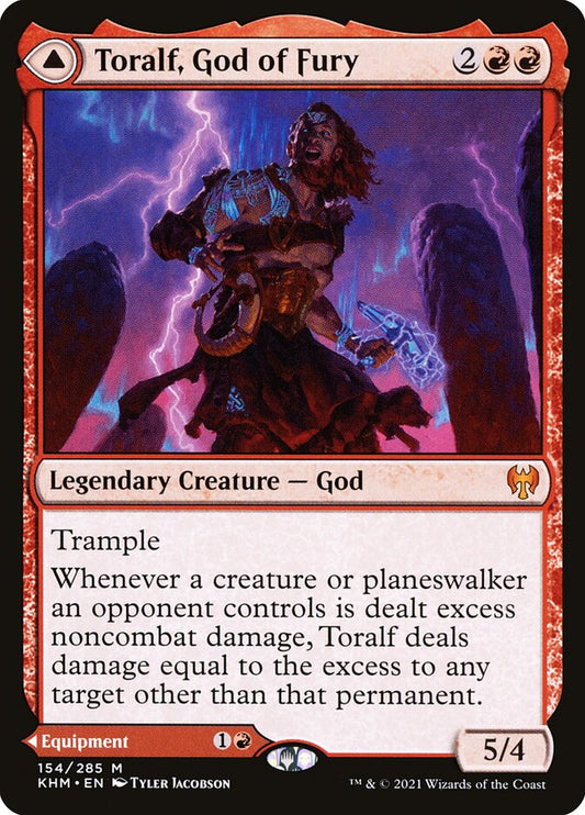 Toralf, God of Fury // Toralf's Hammer front