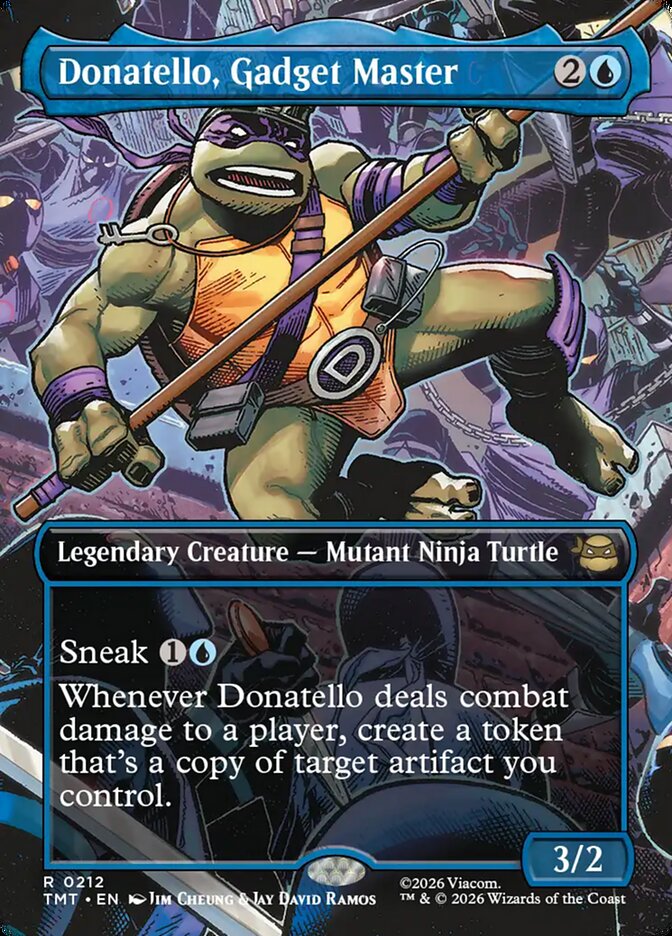 Donatello, Gadget Master front