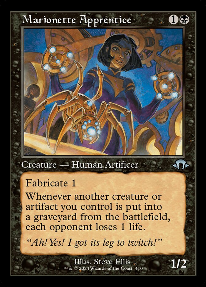 Marionette Apprentice front
