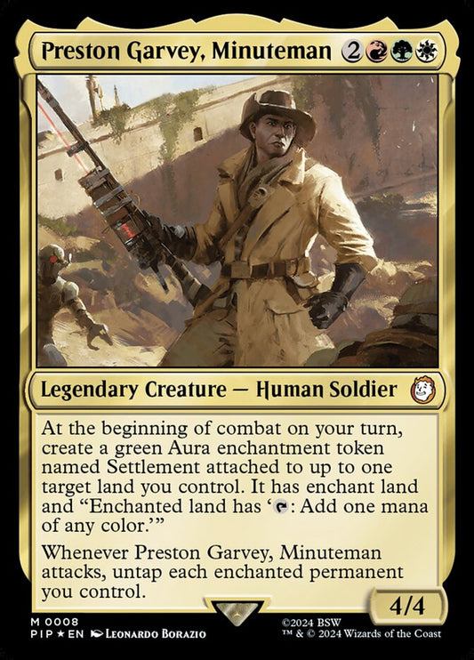 Preston Garvey, Minuteman front