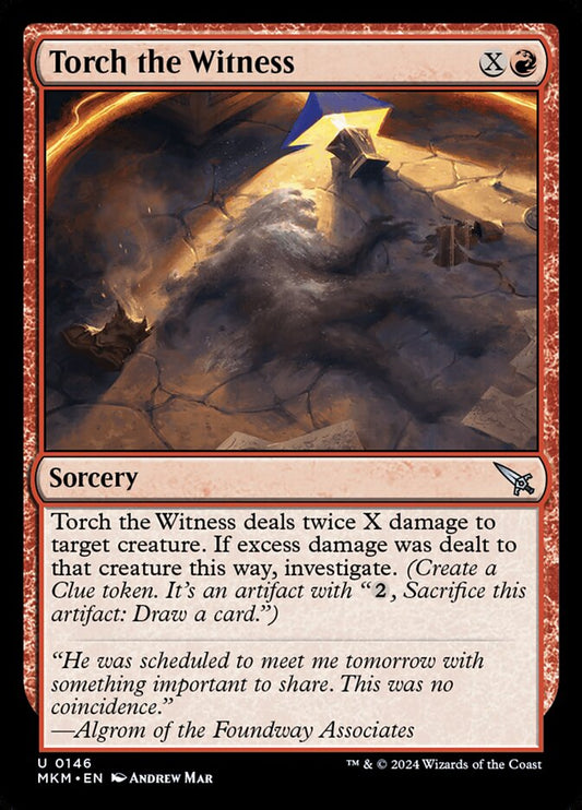 Torch the Witness front