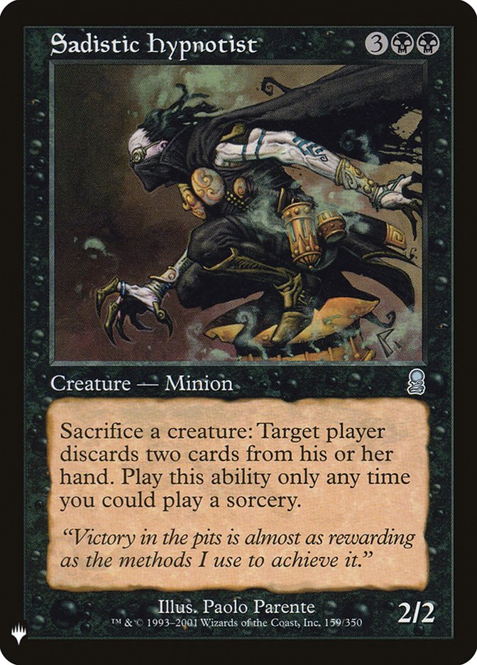 Sadistic Hypnotist front