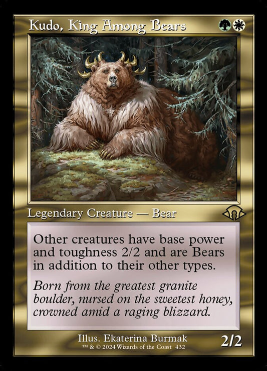 Kudo, King Among Bears front