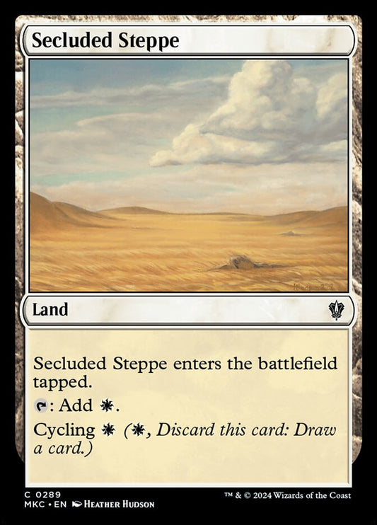 Secluded Steppe front