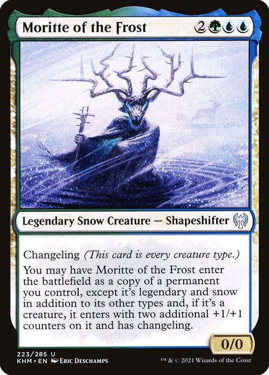 Moritte of the Frost front