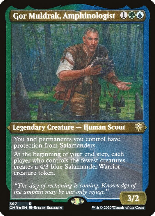 Gor Muldrak, Amphinologist front