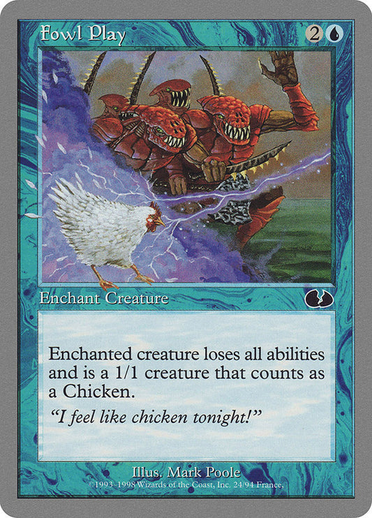 Fowl Play front
