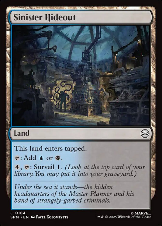 Sinister Hideout front