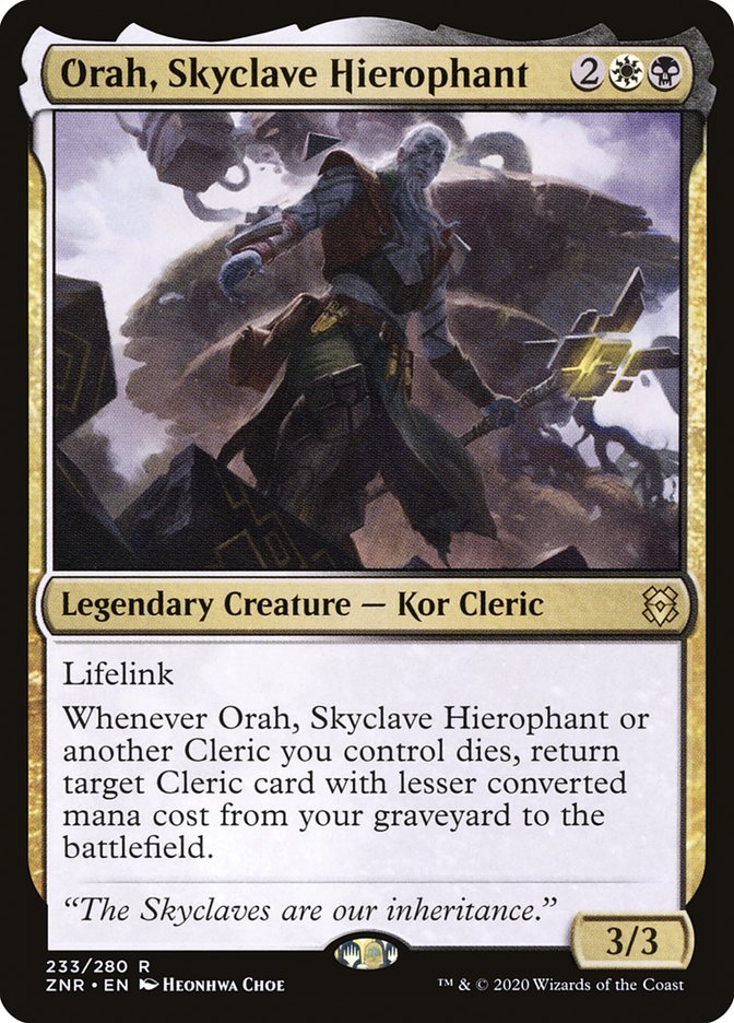 Orah, Skyclave Hierophant front