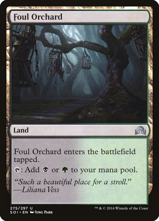 Foul Orchard front
