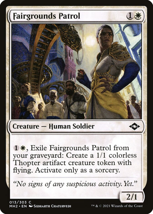 Fairgrounds Patrol front
