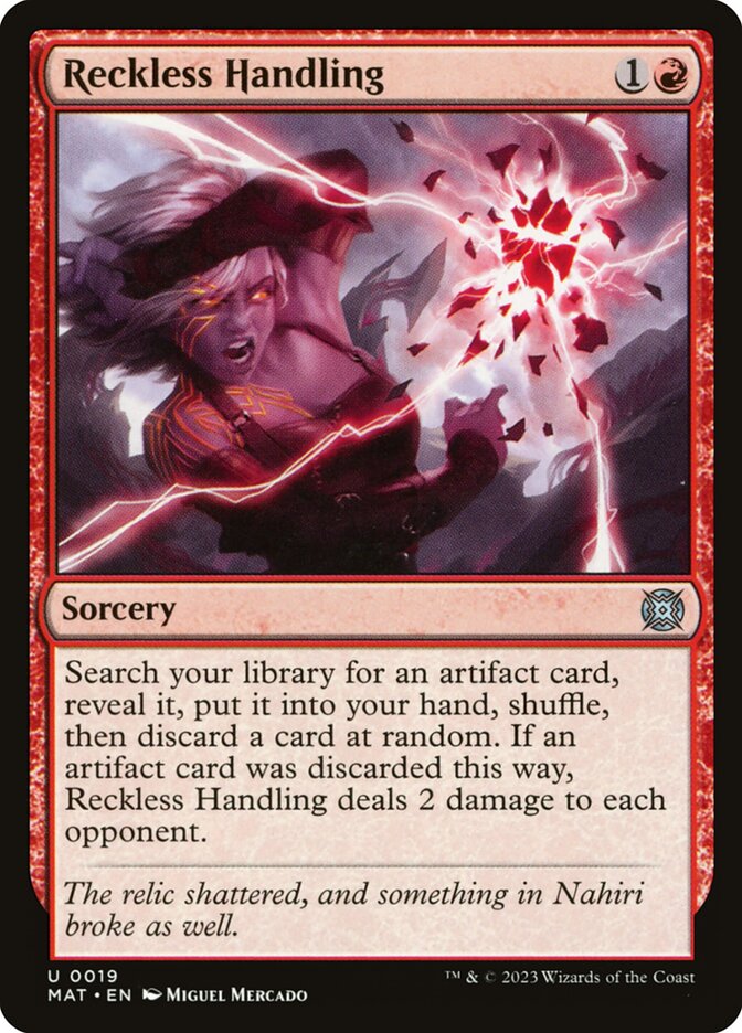 Reckless Handling front