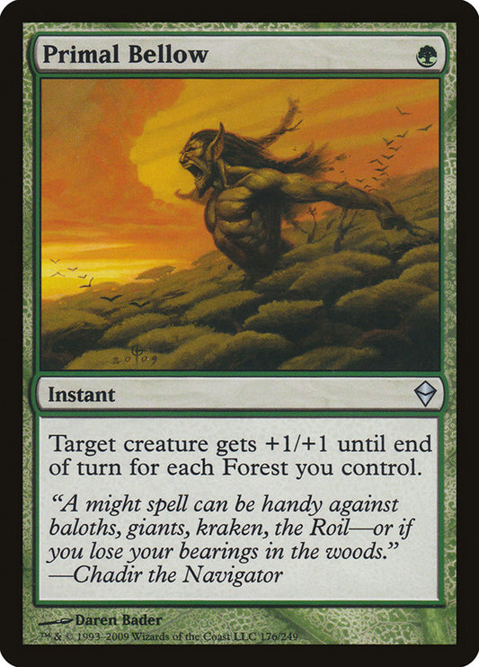 Primal Bellow front