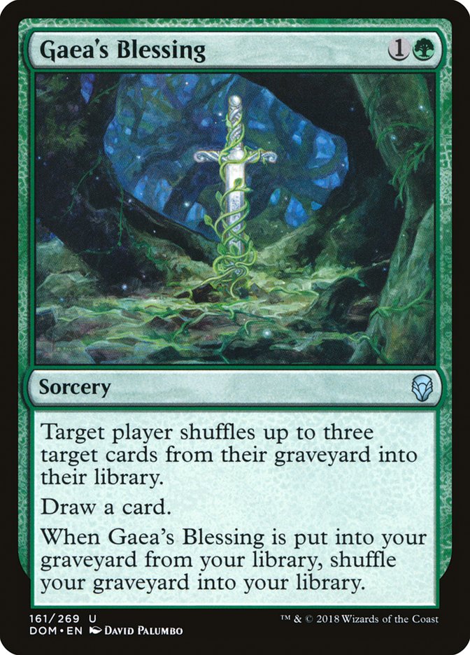 Gaea's Blessing front