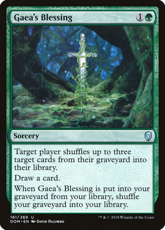Gaea's Blessing front