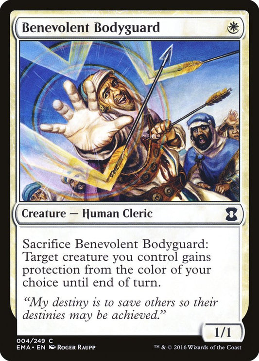 Benevolent Bodyguard front