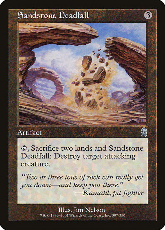 Sandstone Deadfall front